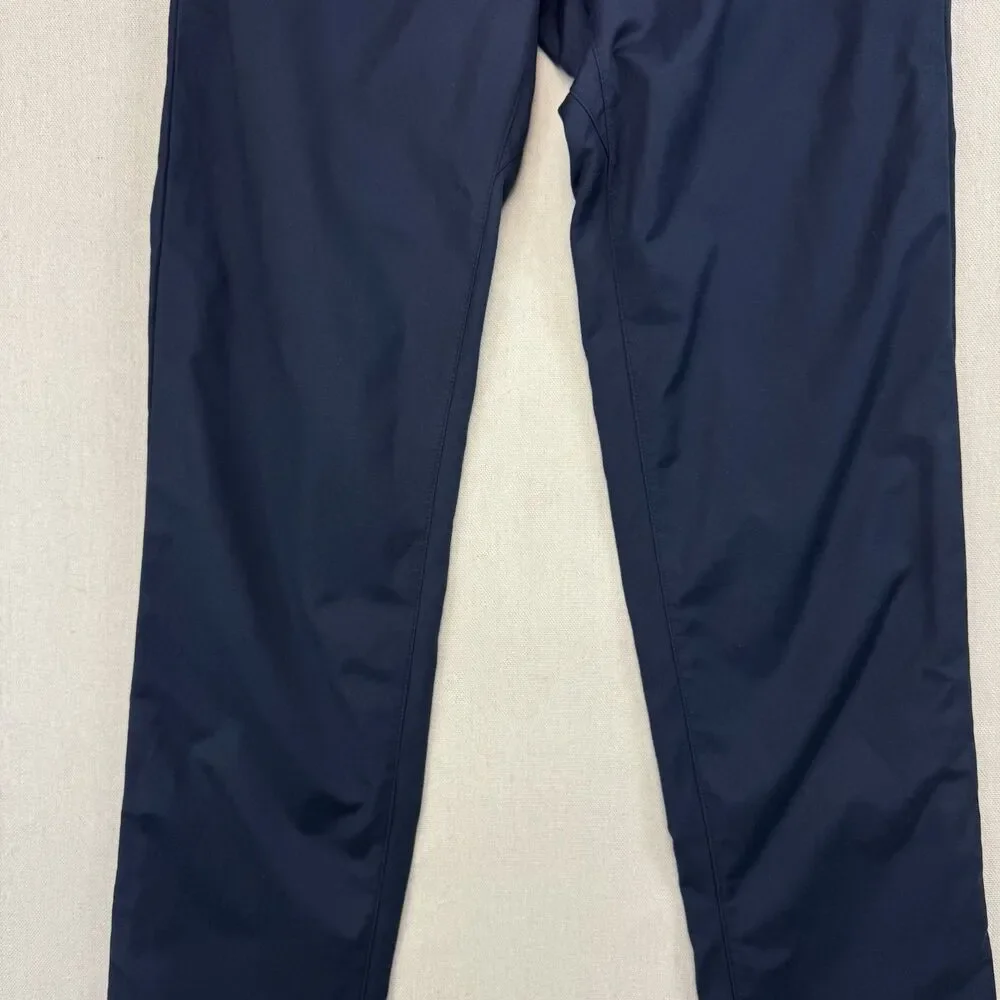 Lululemon Commission Pants Mens 28x32 Slim Navy Ventlight Performance Golf Smart